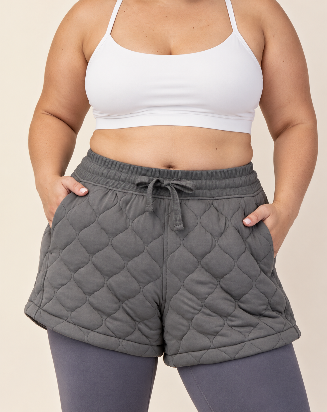 Northwood Quilted Shorts | Plus