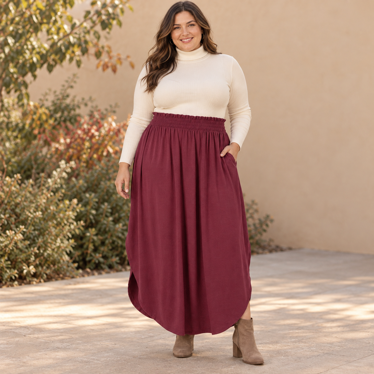 Willow Maxi Skirt | Plus